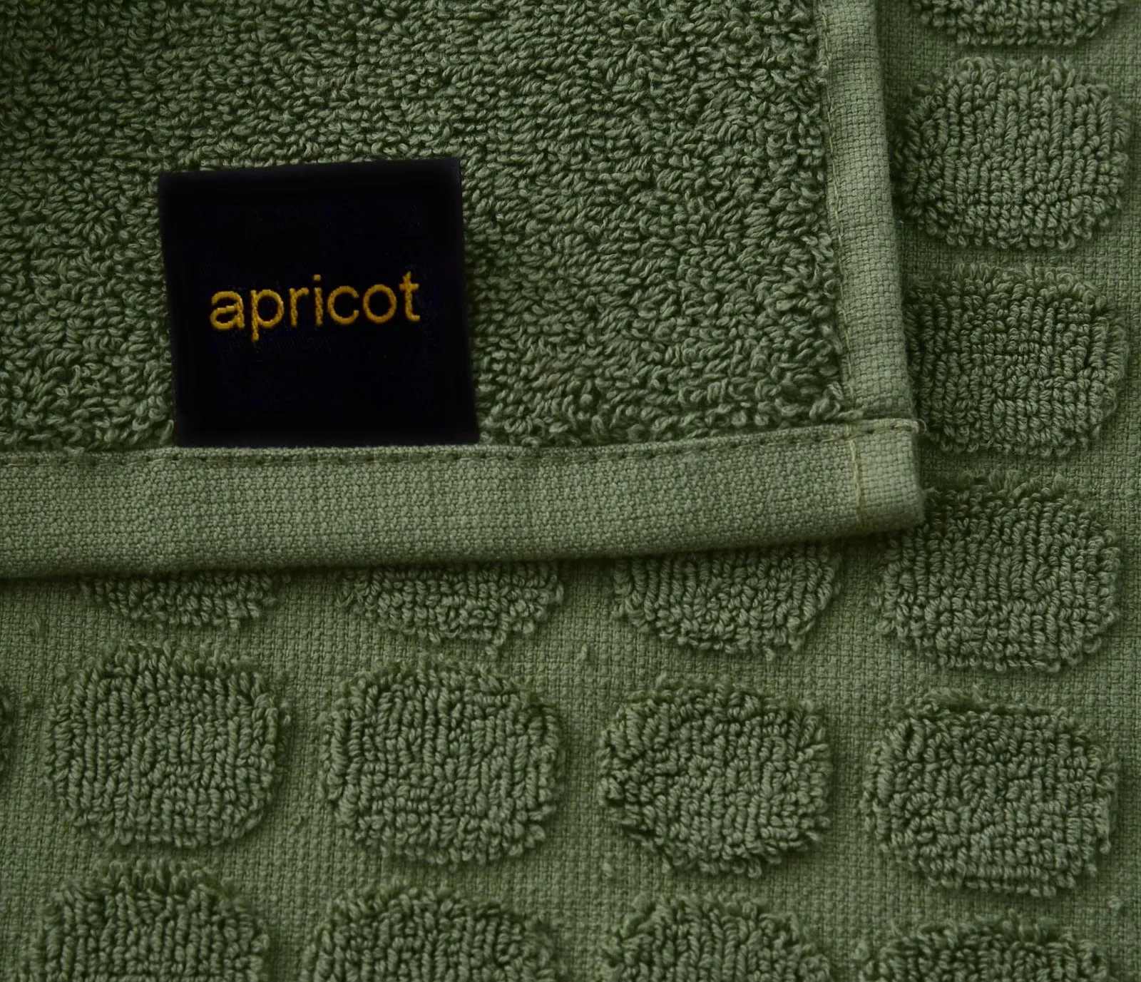 2Pcs 100% Cotton Bath Mat-Green