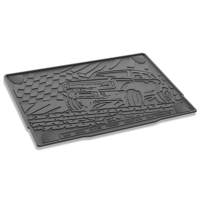 3W Ford Bronco 4-Door 2021-2024 Floor Mats / Trunk Mat TPE Material & All-Weather Protection