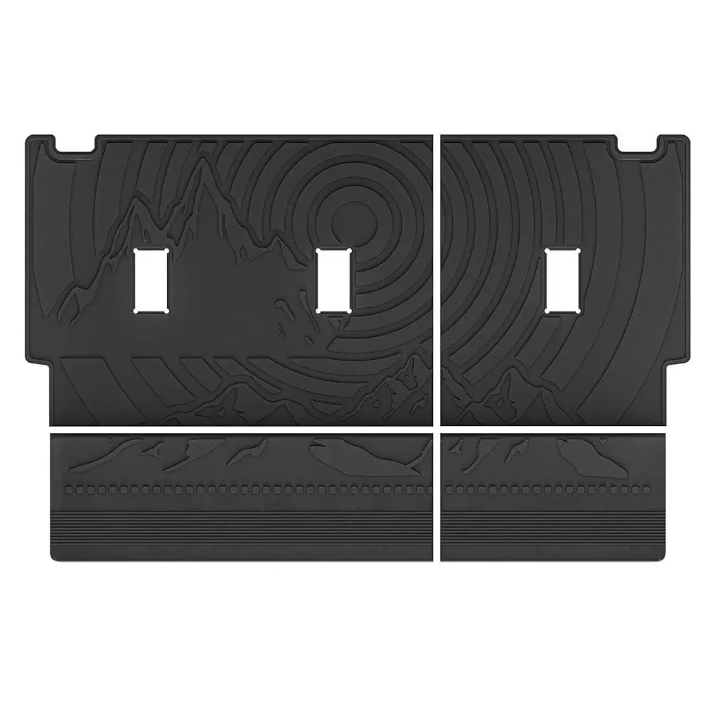 3W Ford Bronco 4-Door 2021-2024 Floor Mats / Trunk Mat TPE Material & All-Weather Protection