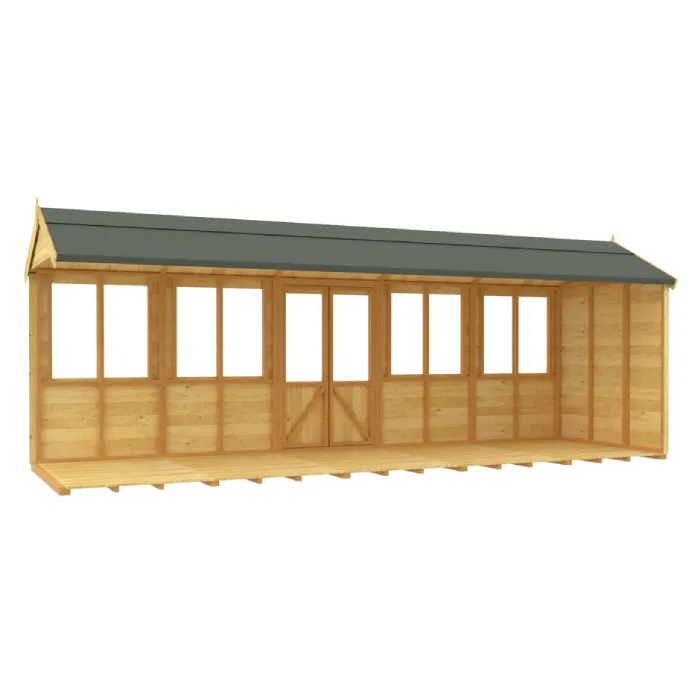 6ft x 20ft Apex Summer House