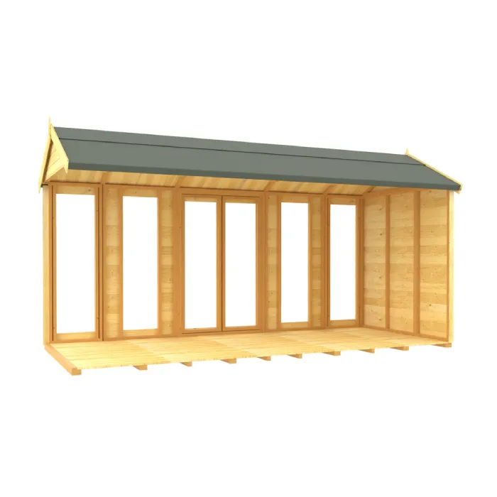 8ft x 14ft Apex Summer House (Full Height Window)