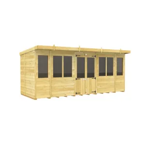 8ft x 16ft Pent Summer House