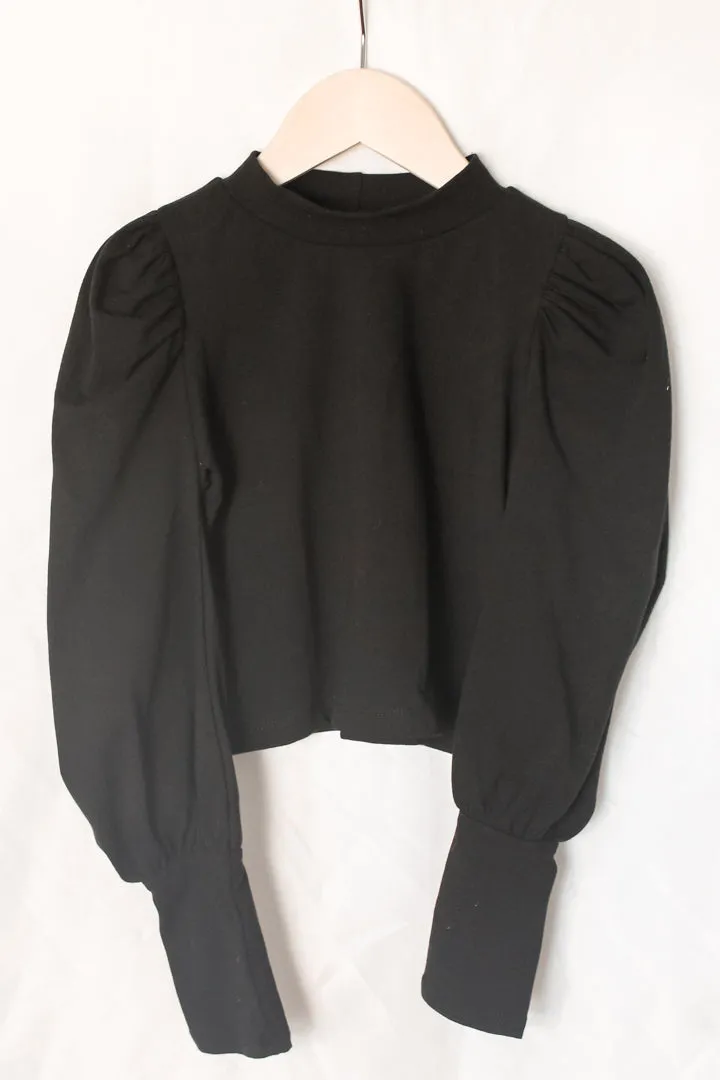 Ari Puff Sleeve Knit Top
