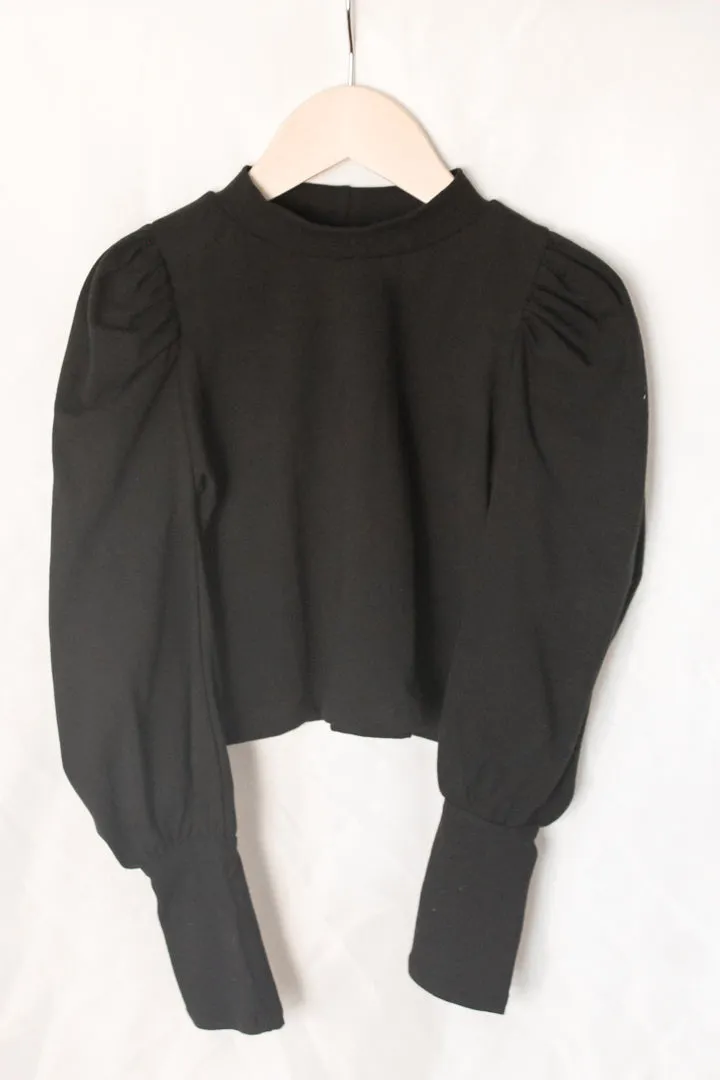 Ari Puff Sleeve Knit Top