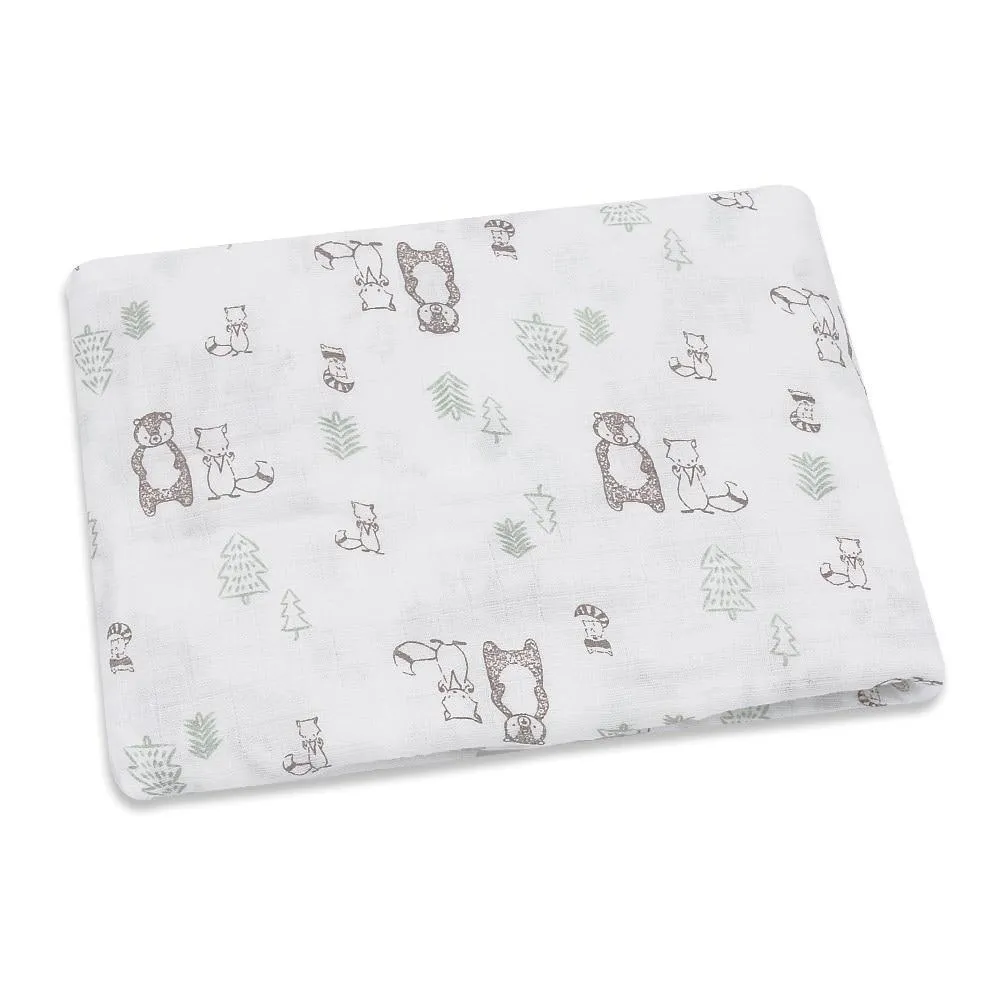 Baby Cotton Muslin Sleep Sack Wrap Swaddle Blanket Stroller Cover