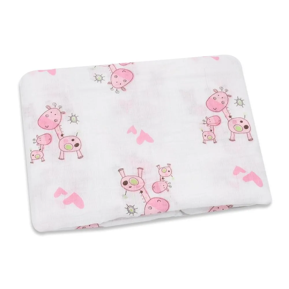 Baby Cotton Muslin Sleep Sack Wrap Swaddle Blanket Stroller Cover