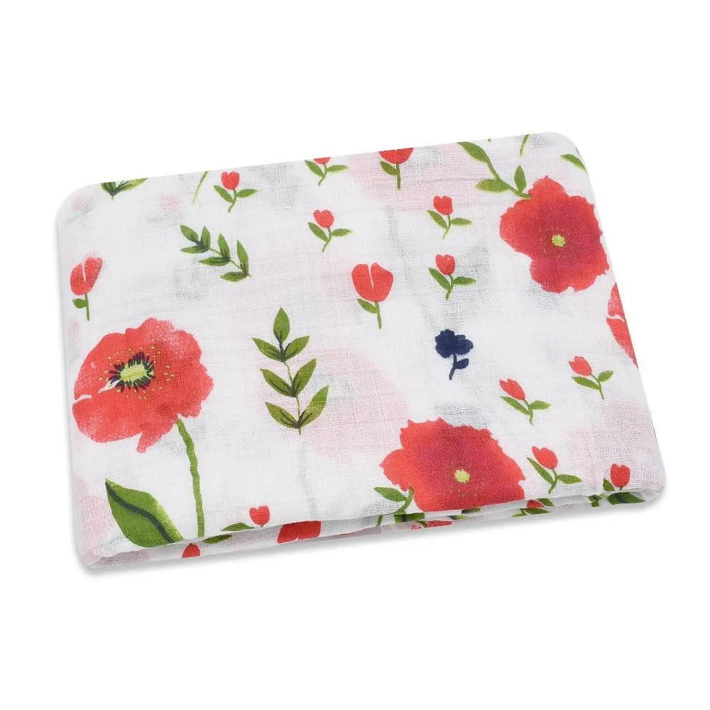 Baby Cotton Muslin Sleep Sack Wrap Swaddle Blanket Stroller Cover