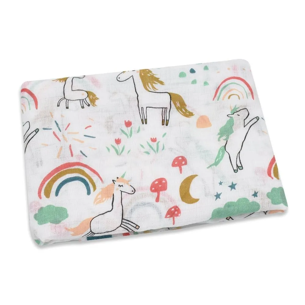 Baby Cotton Muslin Sleep Sack Wrap Swaddle Blanket Stroller Cover