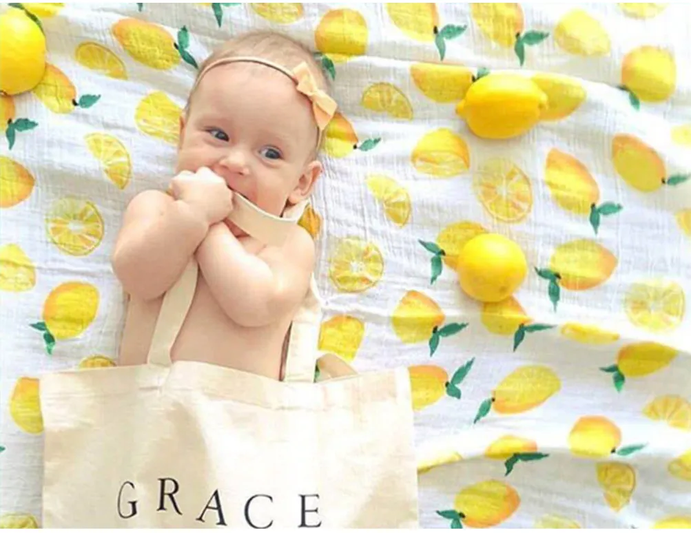 Baby Cotton Muslin Sleep Sack Wrap Swaddle Blanket Stroller Cover