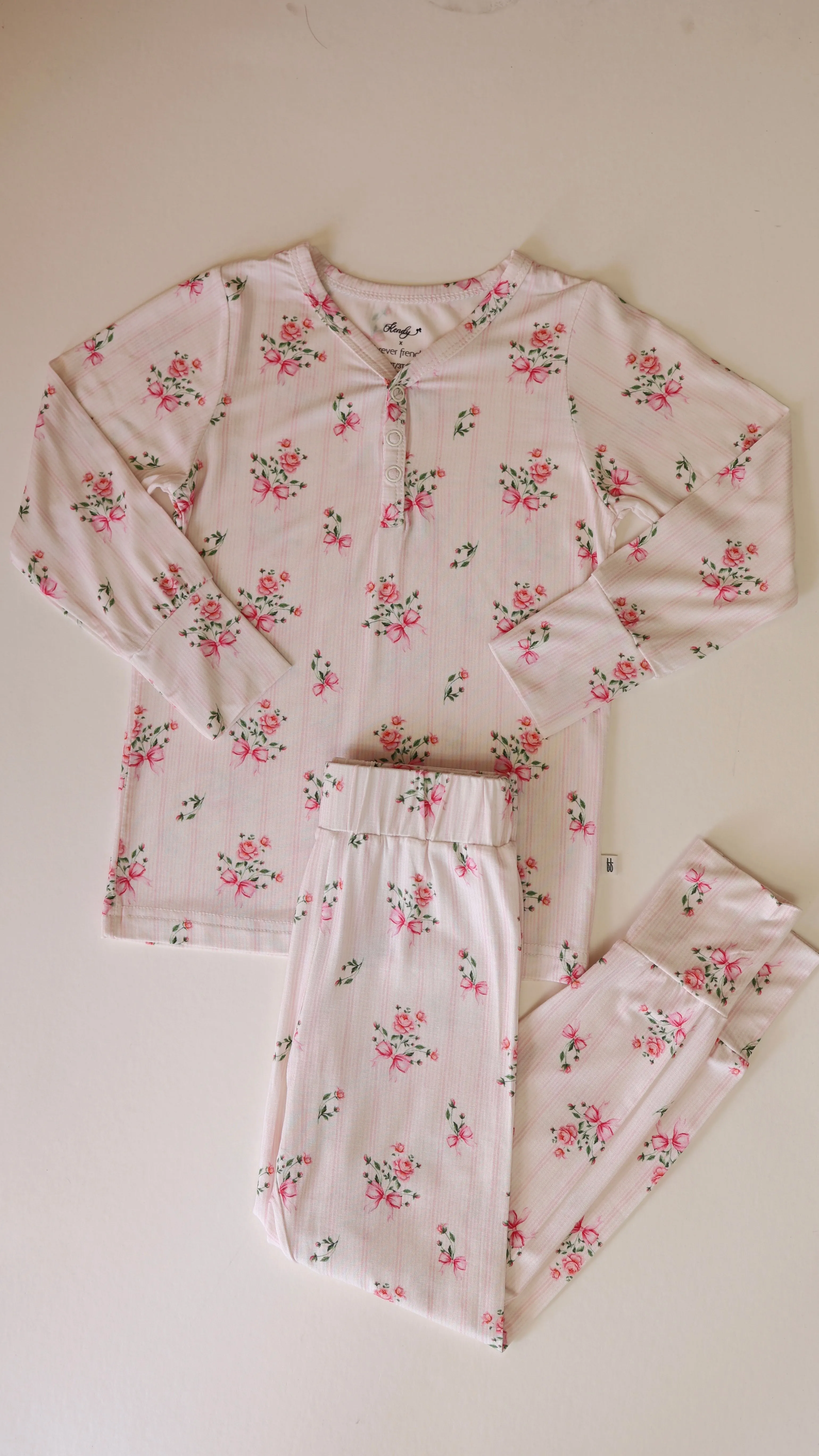 Bamboo Two Piece Pajama | Kendy Floral