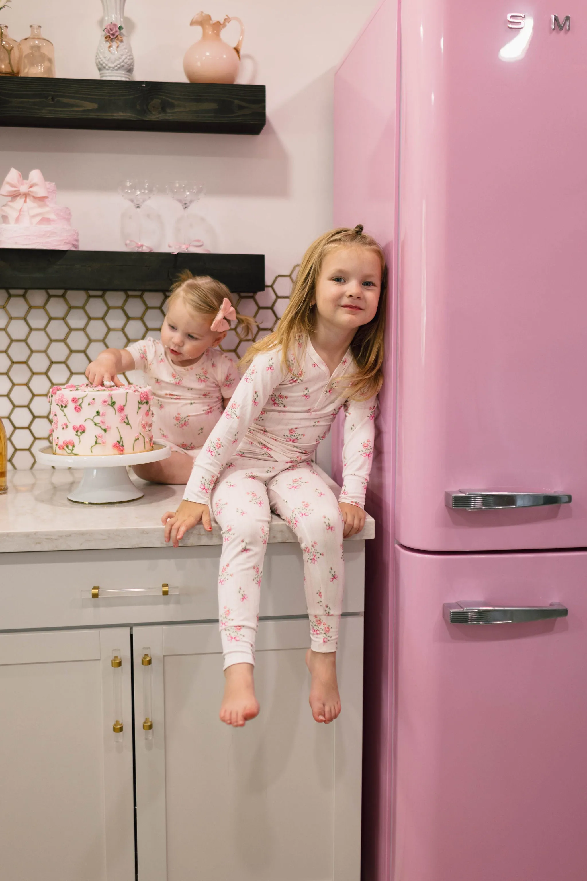 Bamboo Two Piece Pajama | Kendy Floral