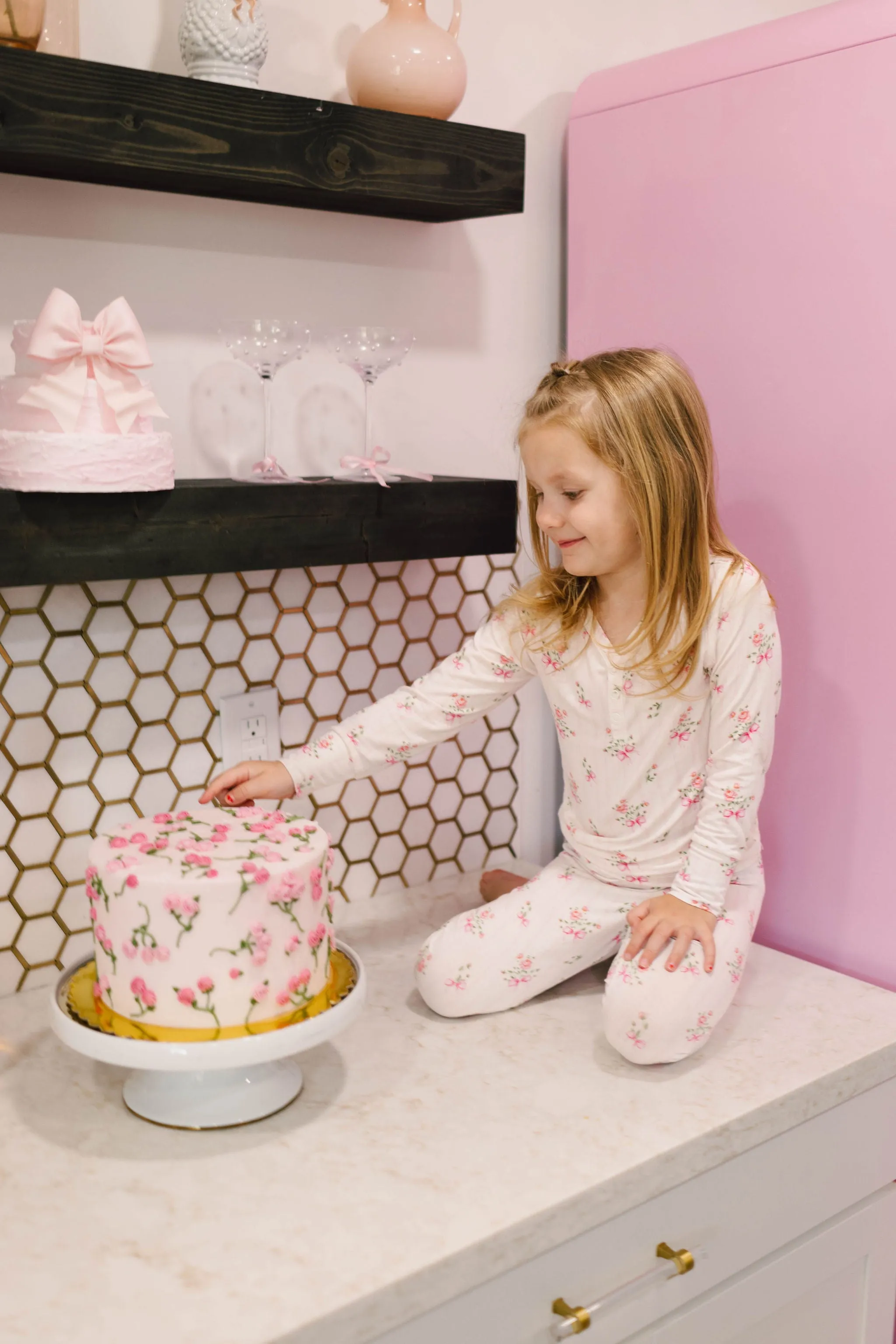 Bamboo Two Piece Pajama | Kendy Floral