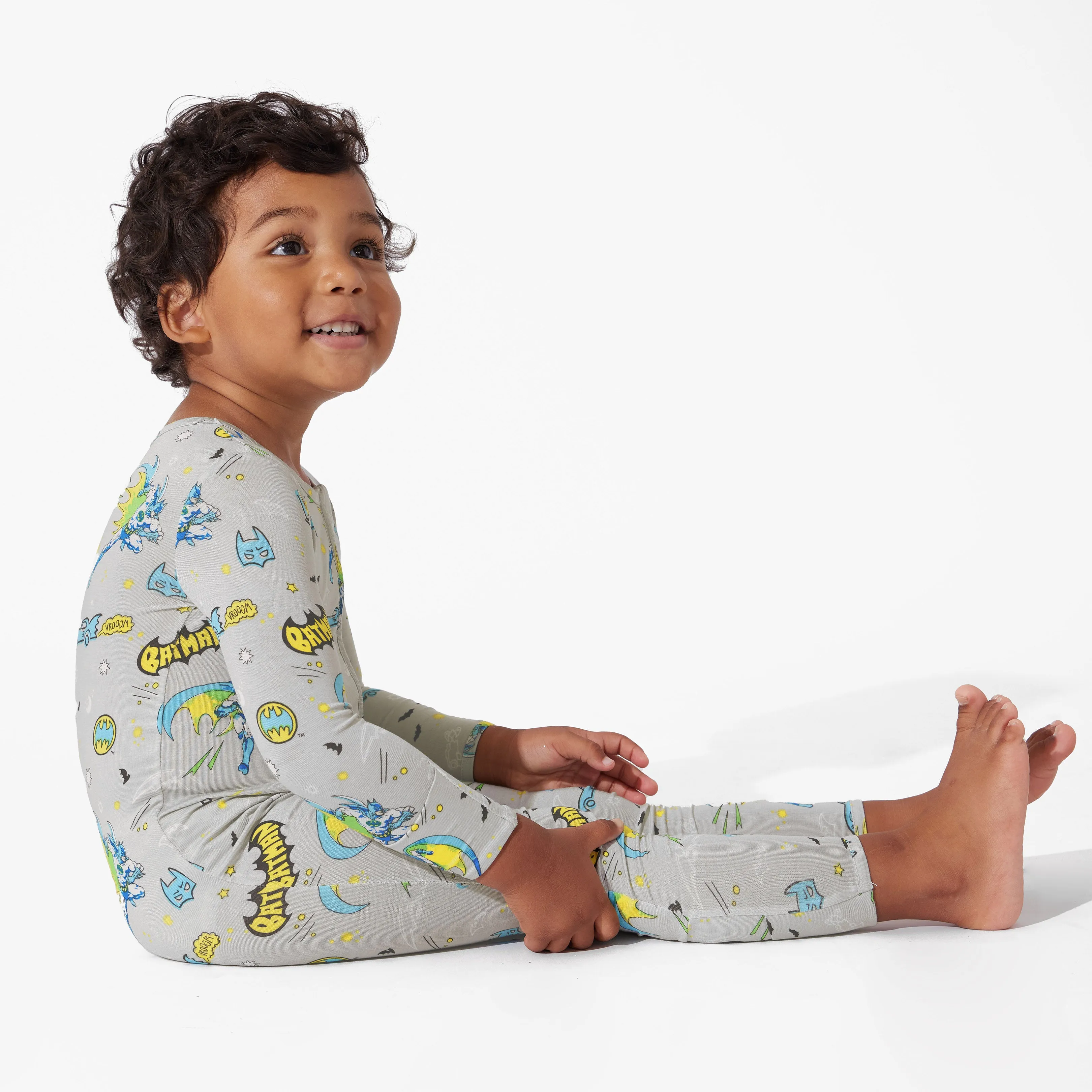 Batman Bamboo Convertible Footie