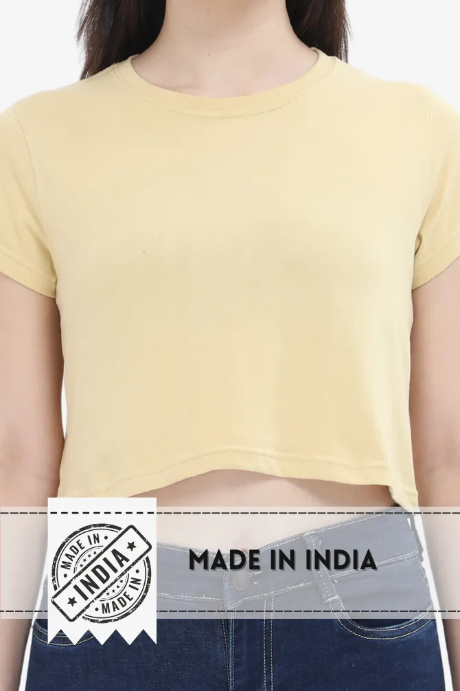 Beige Crop Tops for women