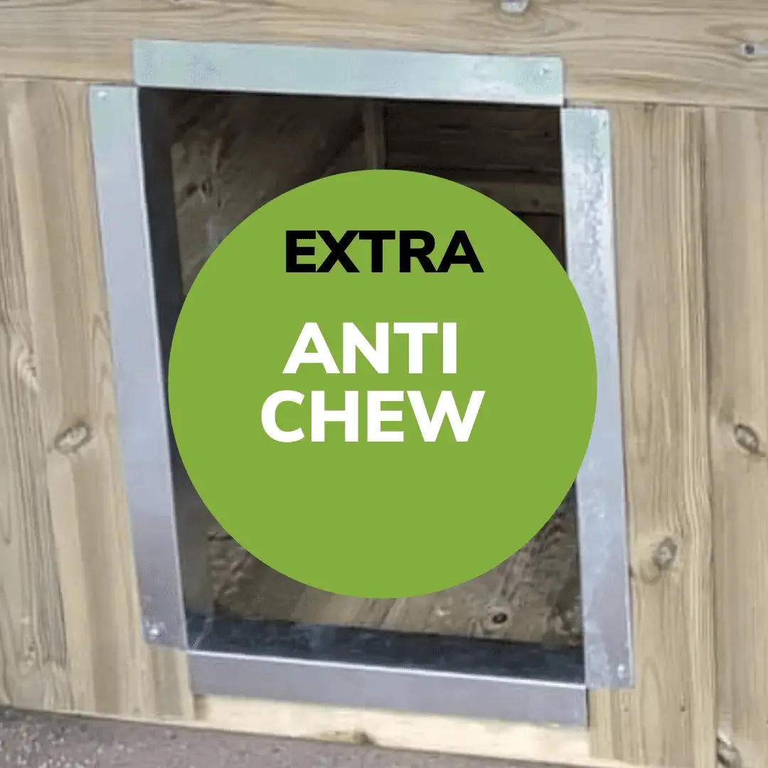 Benchmark Dog Kennel with Apex Roof - Duo 10 x 8ft, Classic Wood Range