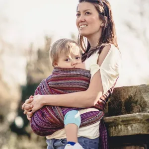Blueberry Fall Woven Wrap by Didymos