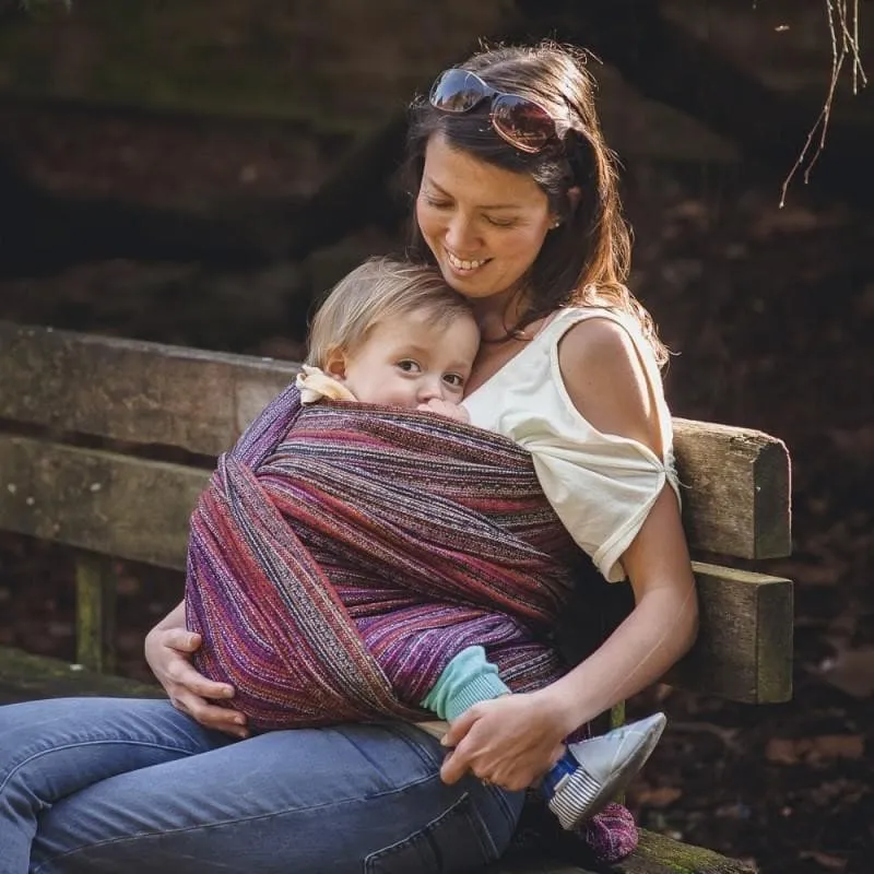 Blueberry Fall Woven Wrap by Didymos