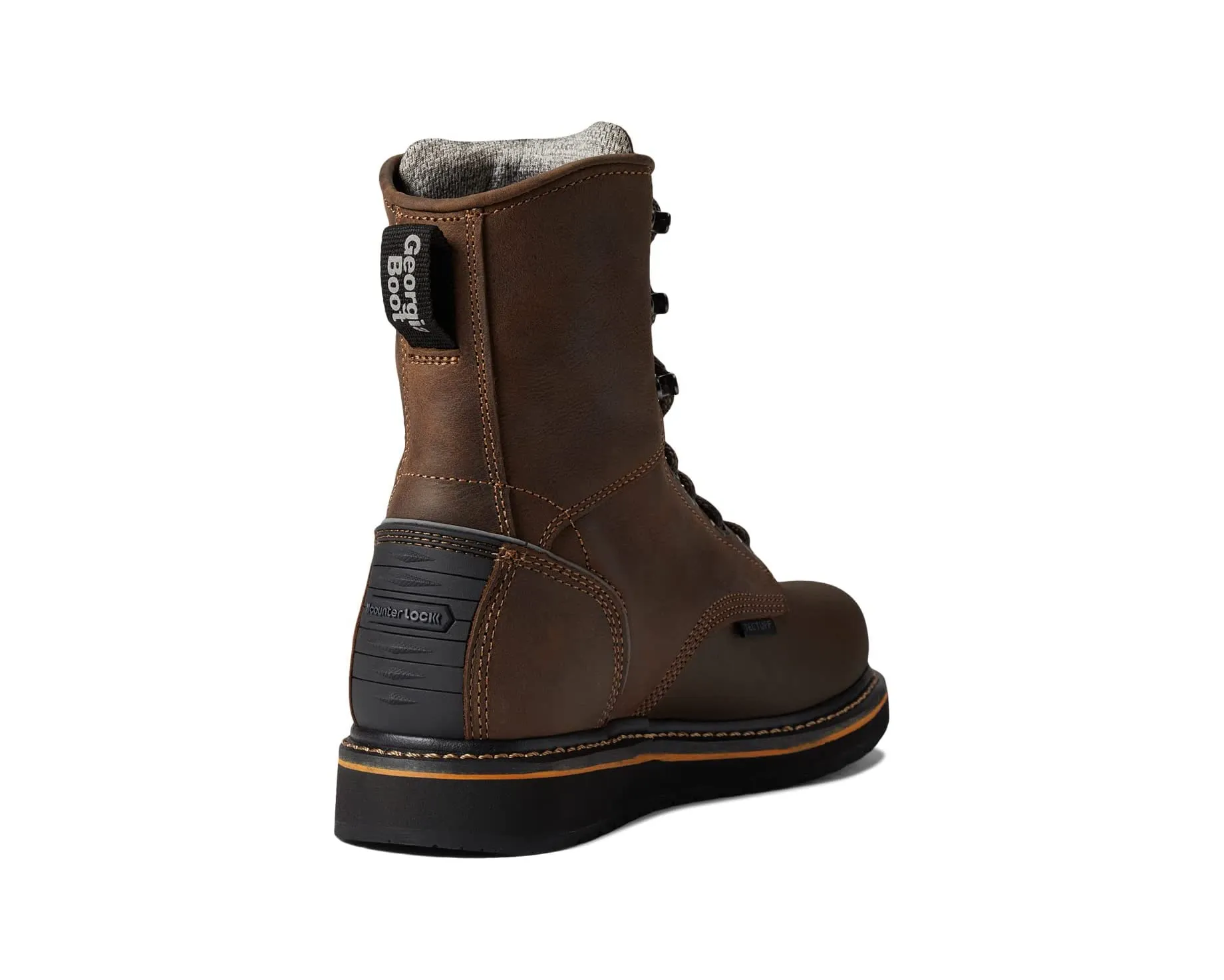 Boots AMP LT Power Wedge 8" Soft Georgia Boot, brown