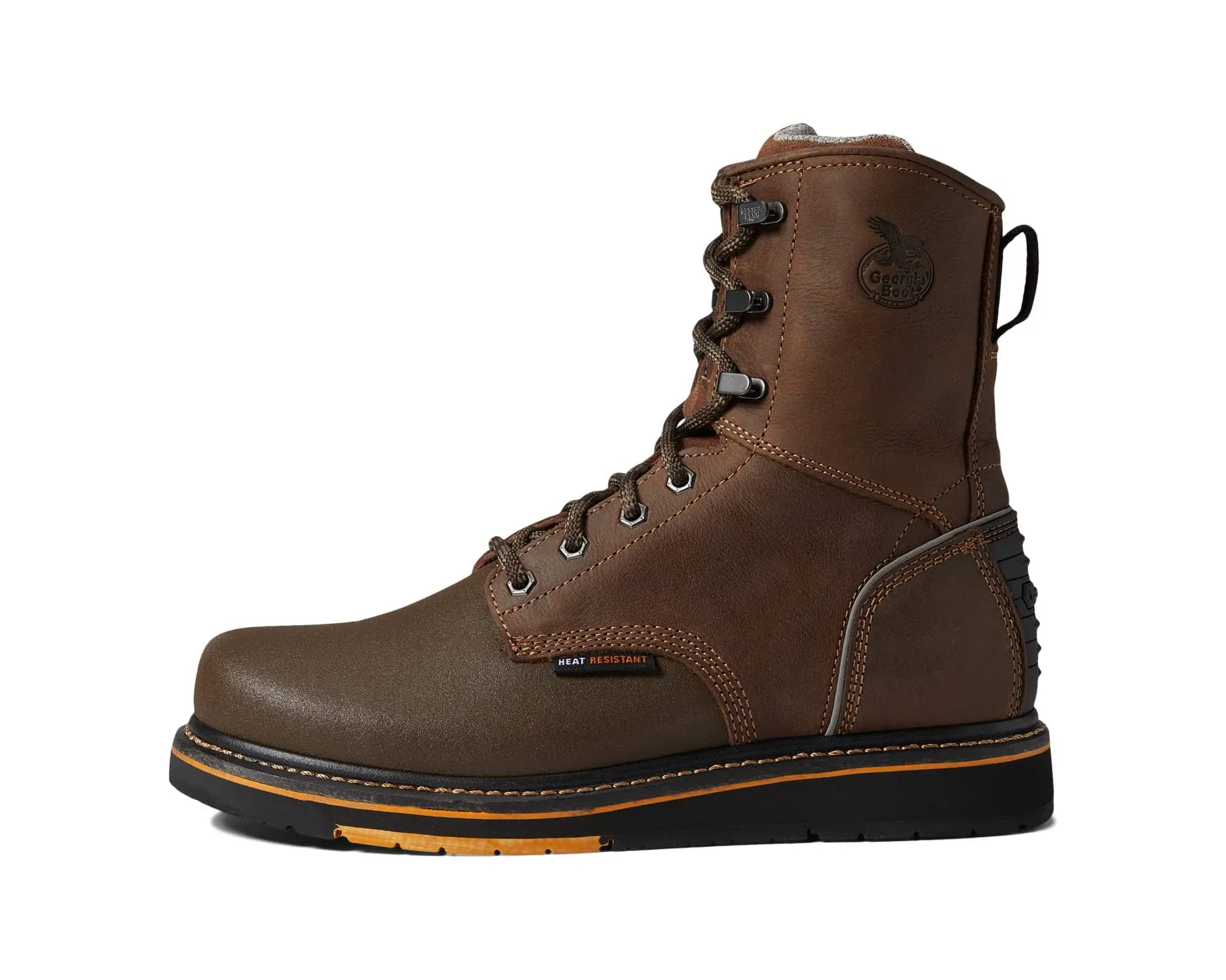 Boots AMP LT Power Wedge 8" Soft Georgia Boot, brown