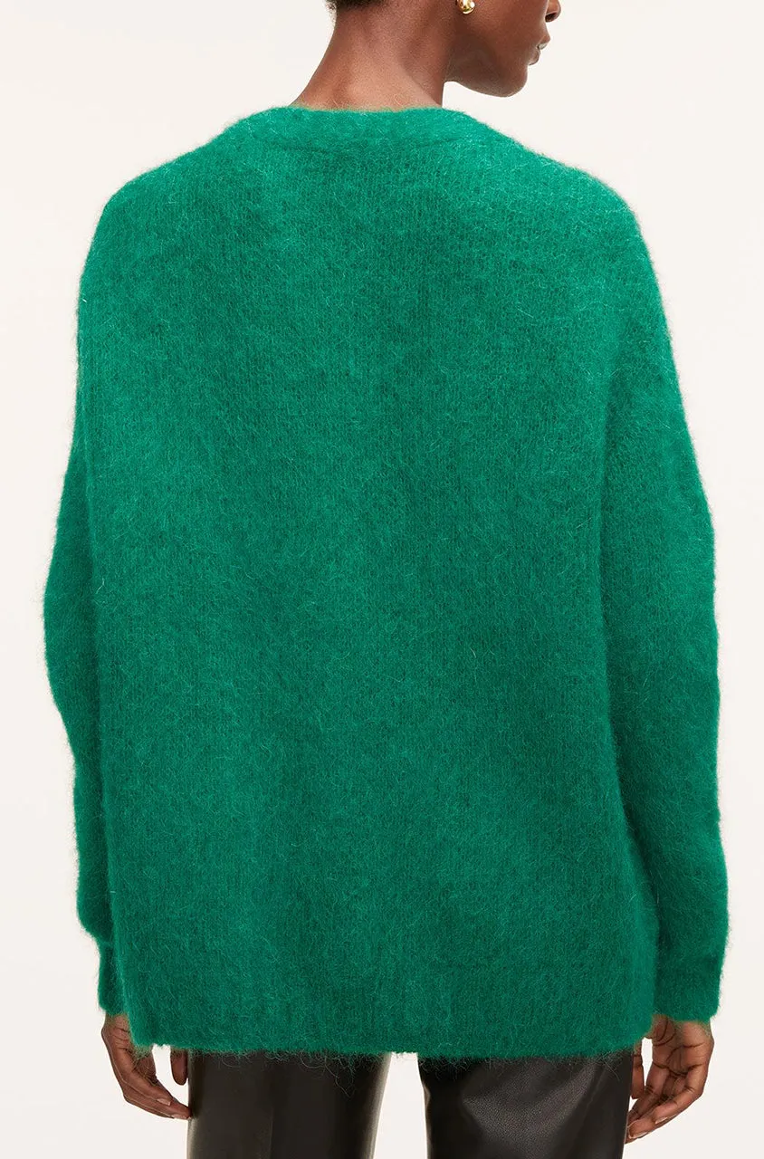 Brushed Mohair Cardigan