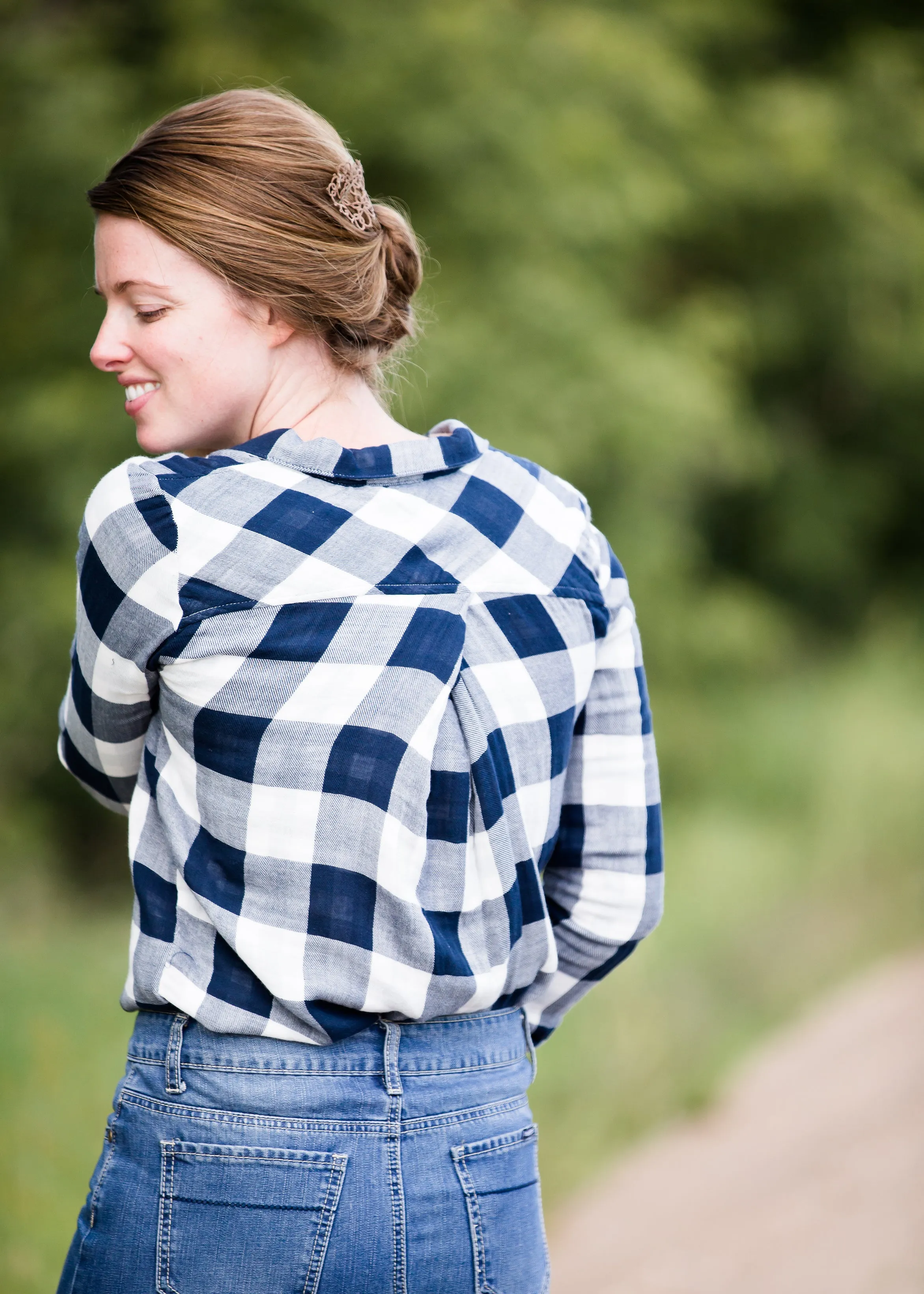 Buffalo Plaid Flannel Shirt