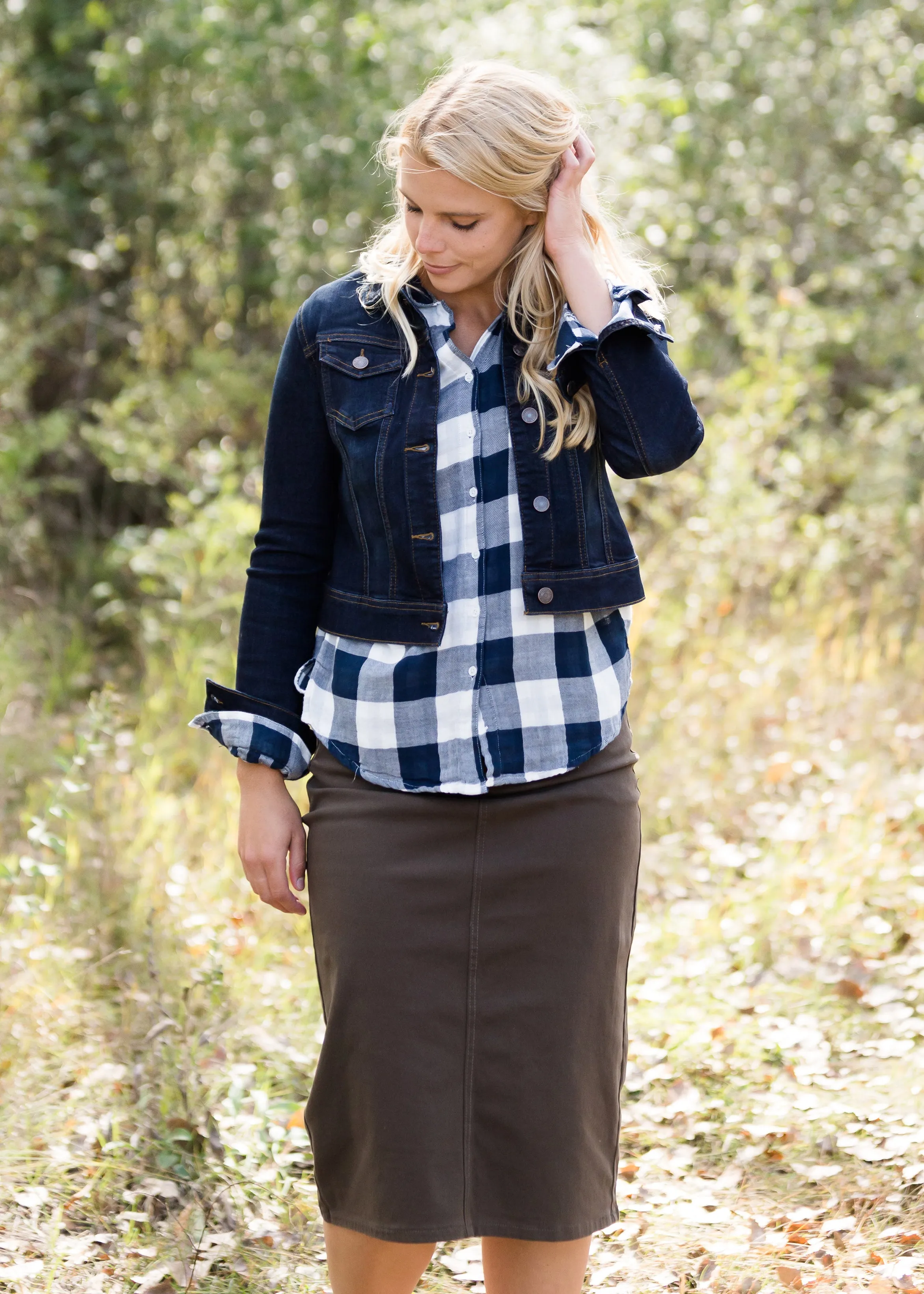 Buffalo Plaid Flannel Shirt
