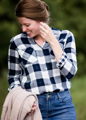 Buffalo Plaid Flannel Shirt