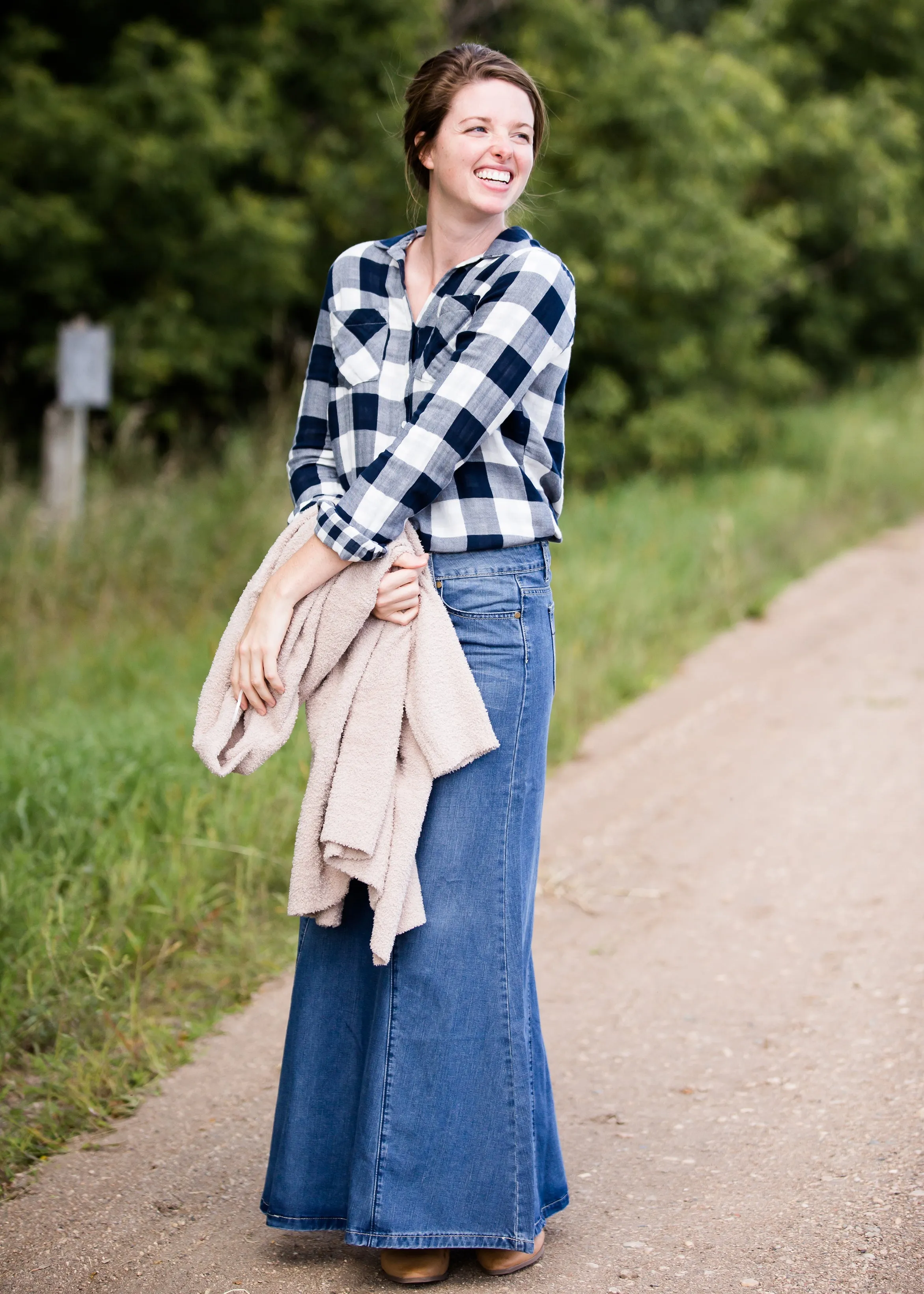Buffalo Plaid Flannel Shirt