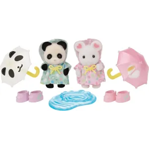 Calico Critters Nursery Friends - Rainy Day Duo