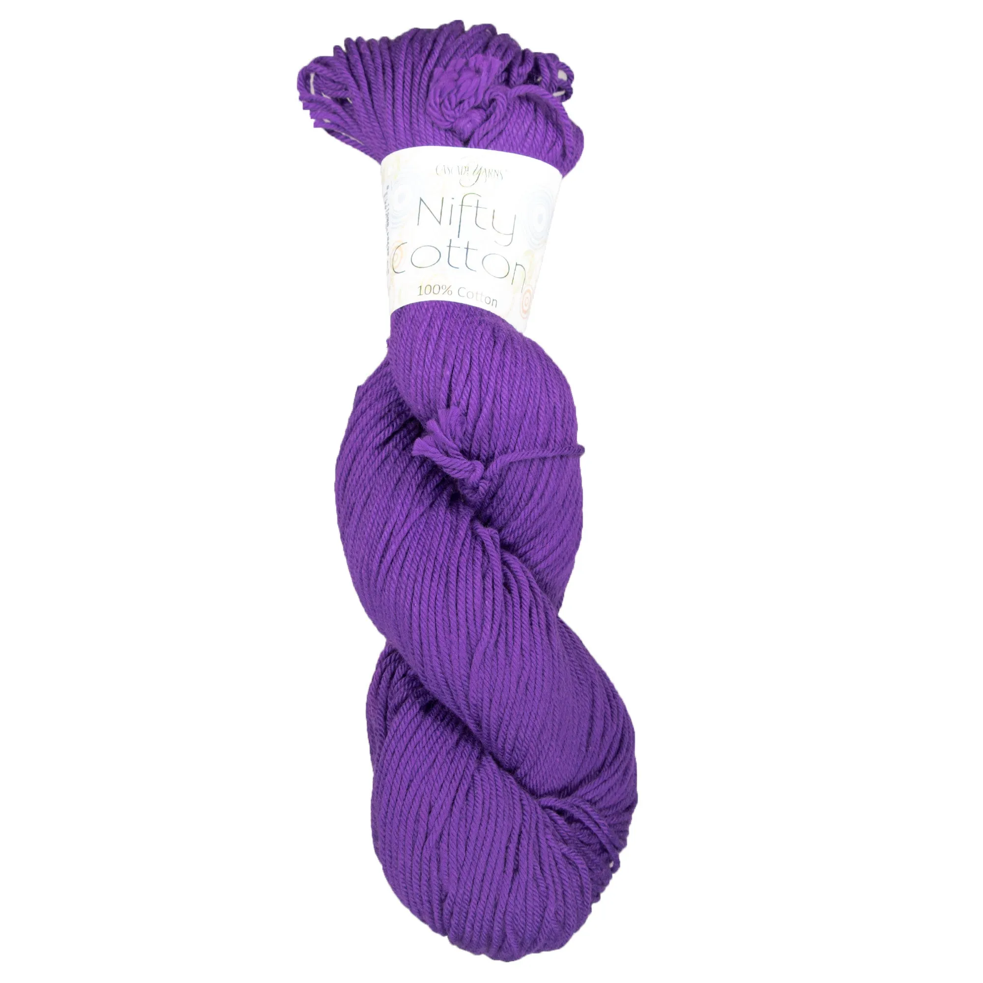 Cascade Yarns Nifty Cotton Yarn - 28 Purple