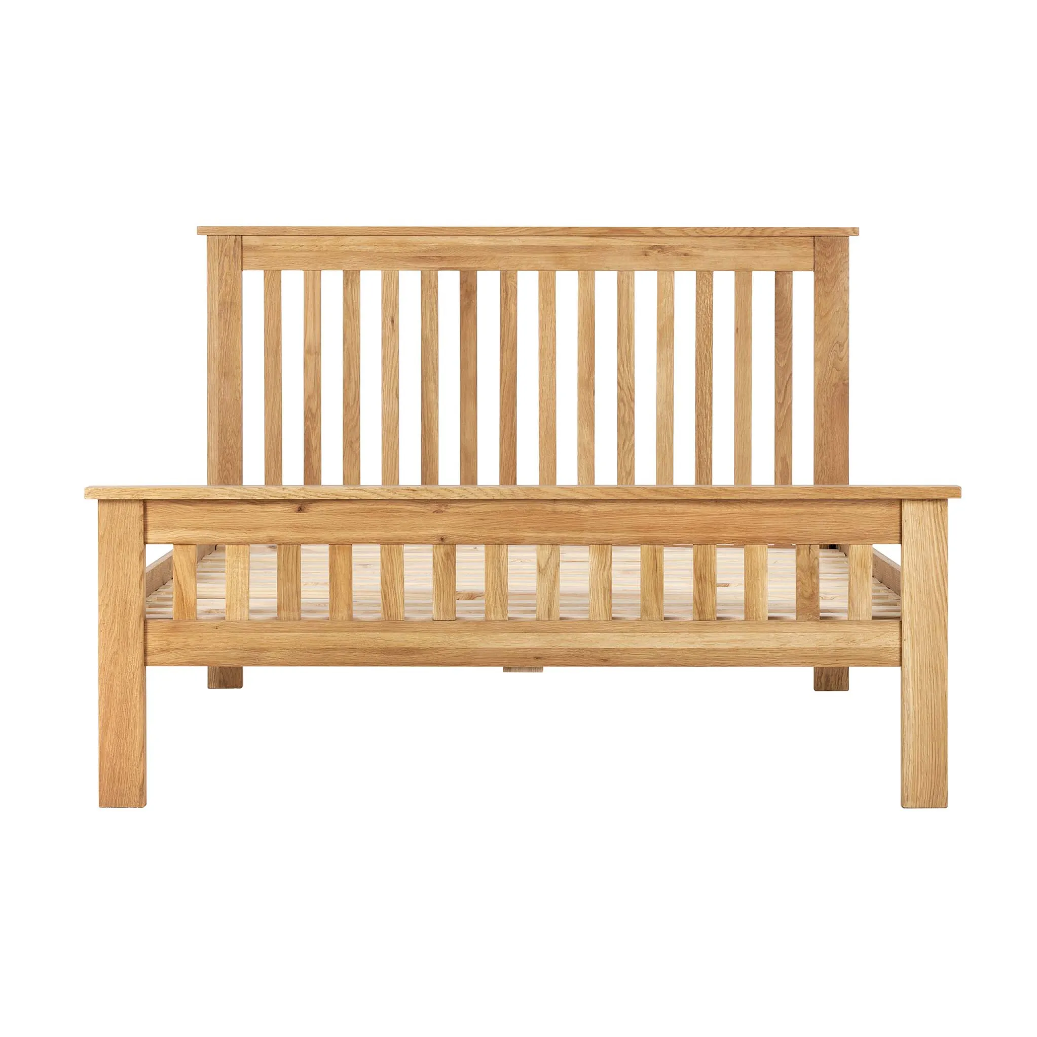 Charlestown Oak 4ft 6in Double Bed Frame