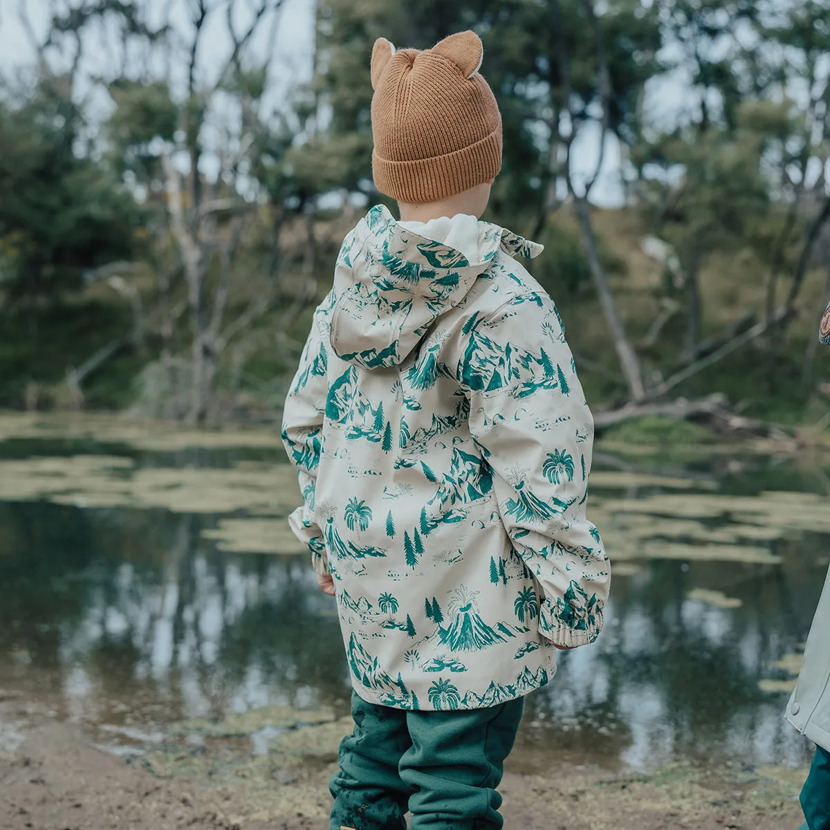 Cry Wolf Explorer Jacket - Forest Landscape