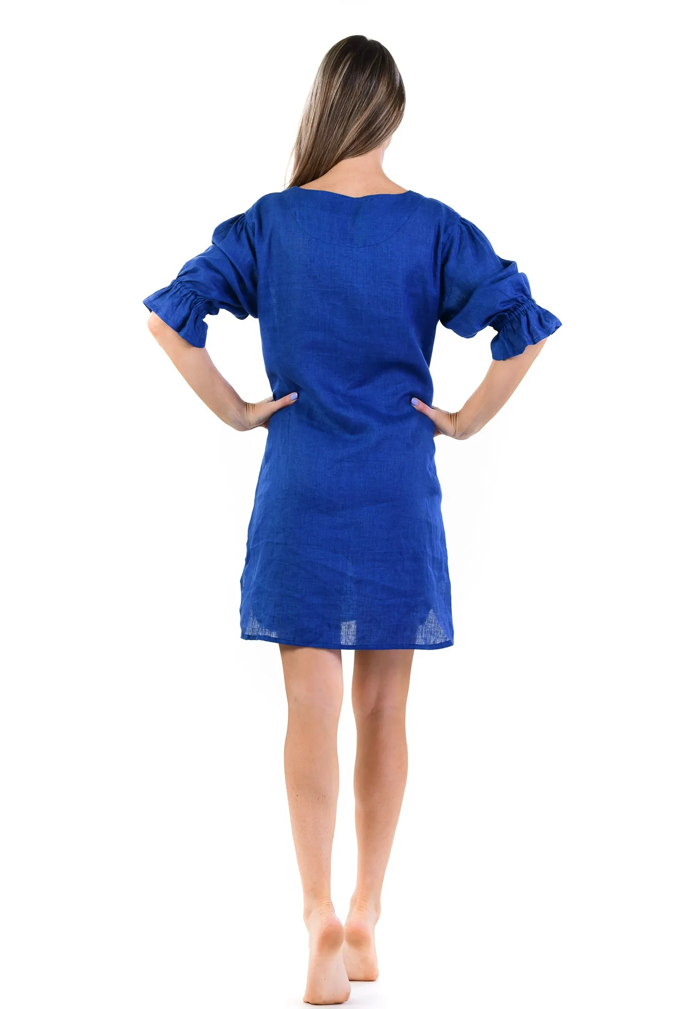 Deborah Dress / Indigo