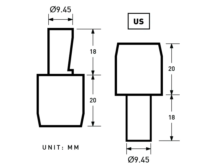 DOT | 15mm Durable Military Snap Fasteners | DDPS-CV15