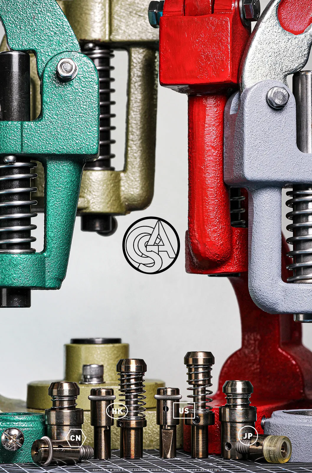 DOT | 15mm Durable Military Snap Fasteners | DDPS-CV15