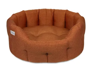 Earthbound Camden Burnt Orange Dog Bed