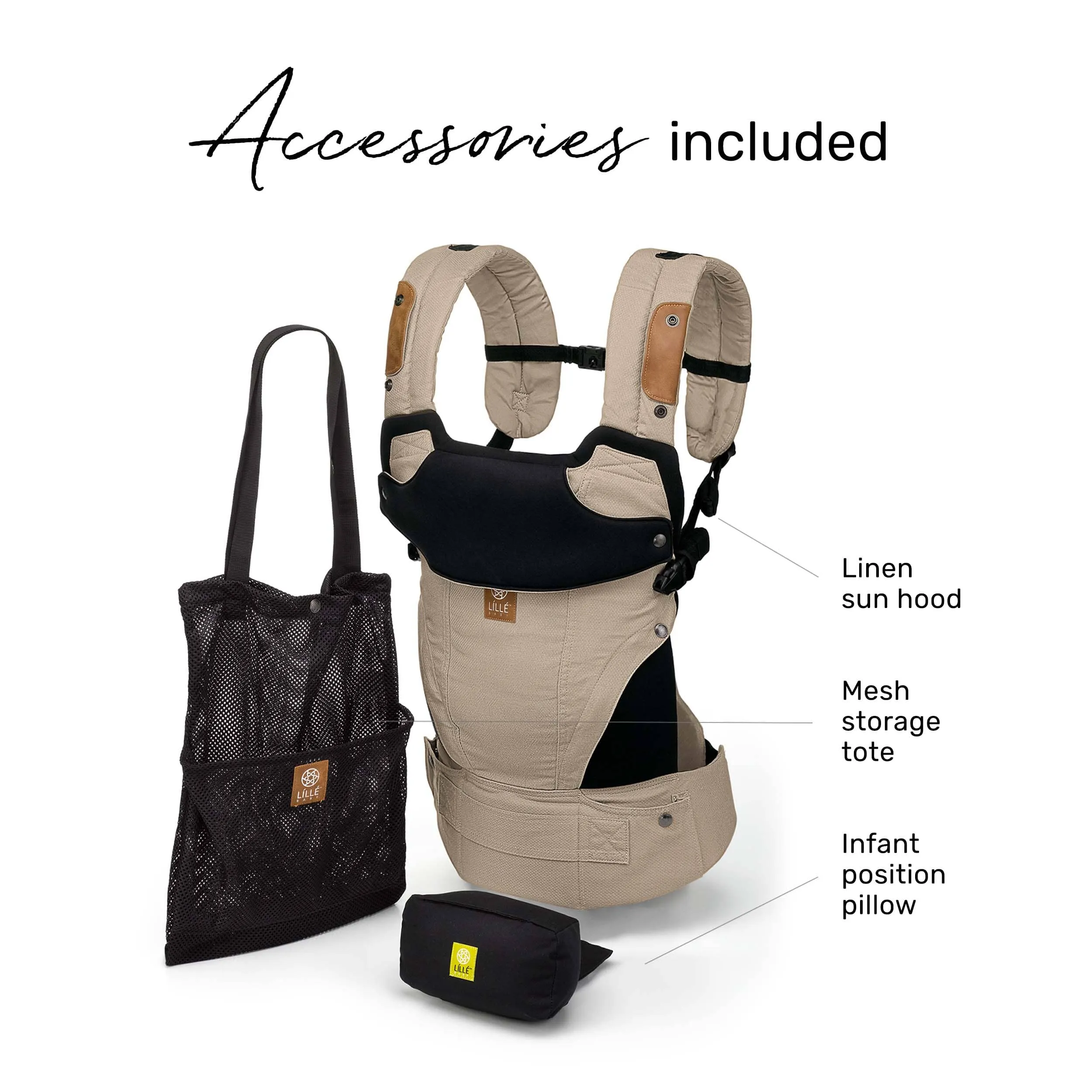 Elevate 6-in-1 Baby Carrier - Warm Sand