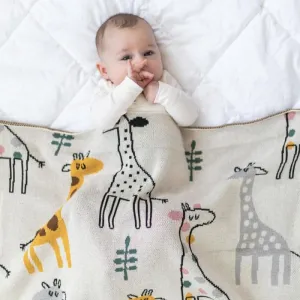 Georgie Giraffe Baby Blanket