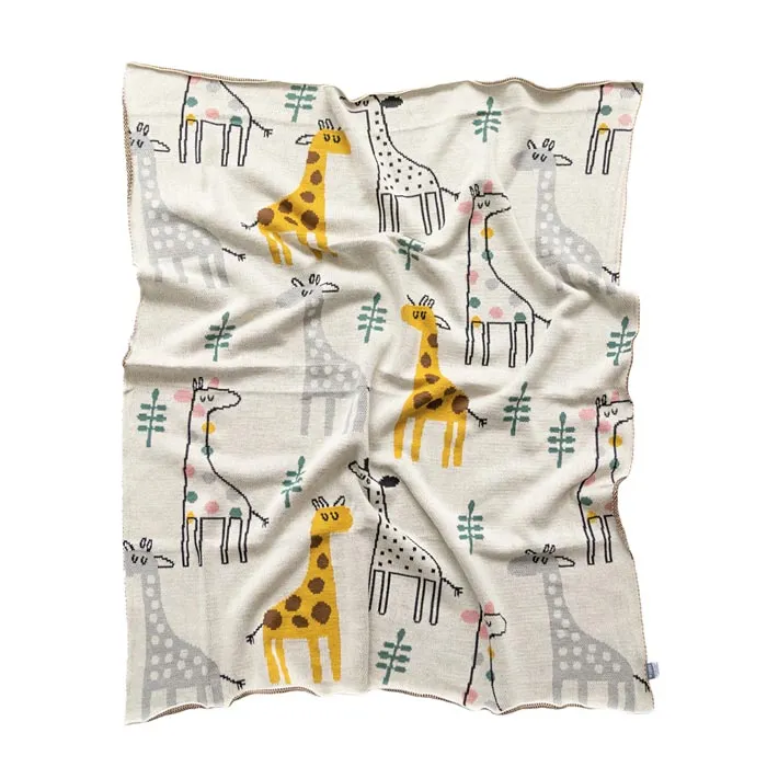 Georgie Giraffe Baby Blanket