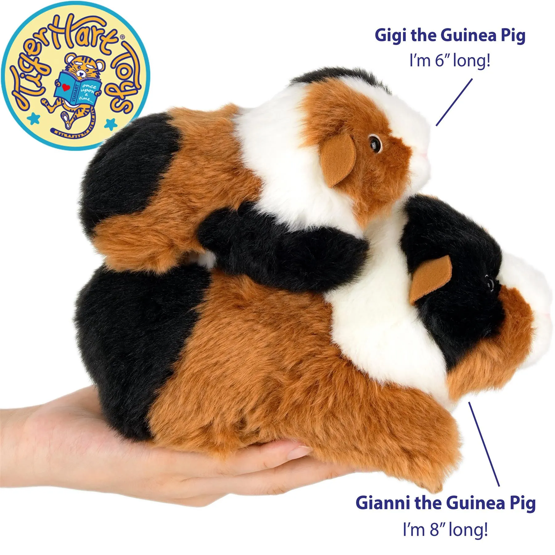Gianni The Guinea Pig - 9 Inch Stuffed Animal Plush - by TigerHart Toys