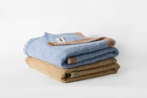 Jordan Alpaca Blanket Blue