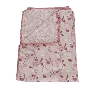 Kannu Cotton Reversible Printed AC Dohar Single Bed | AC Blanket Comforter | Soft Lightweight skinfriendly Bed Blanket (210 * 140 cm)