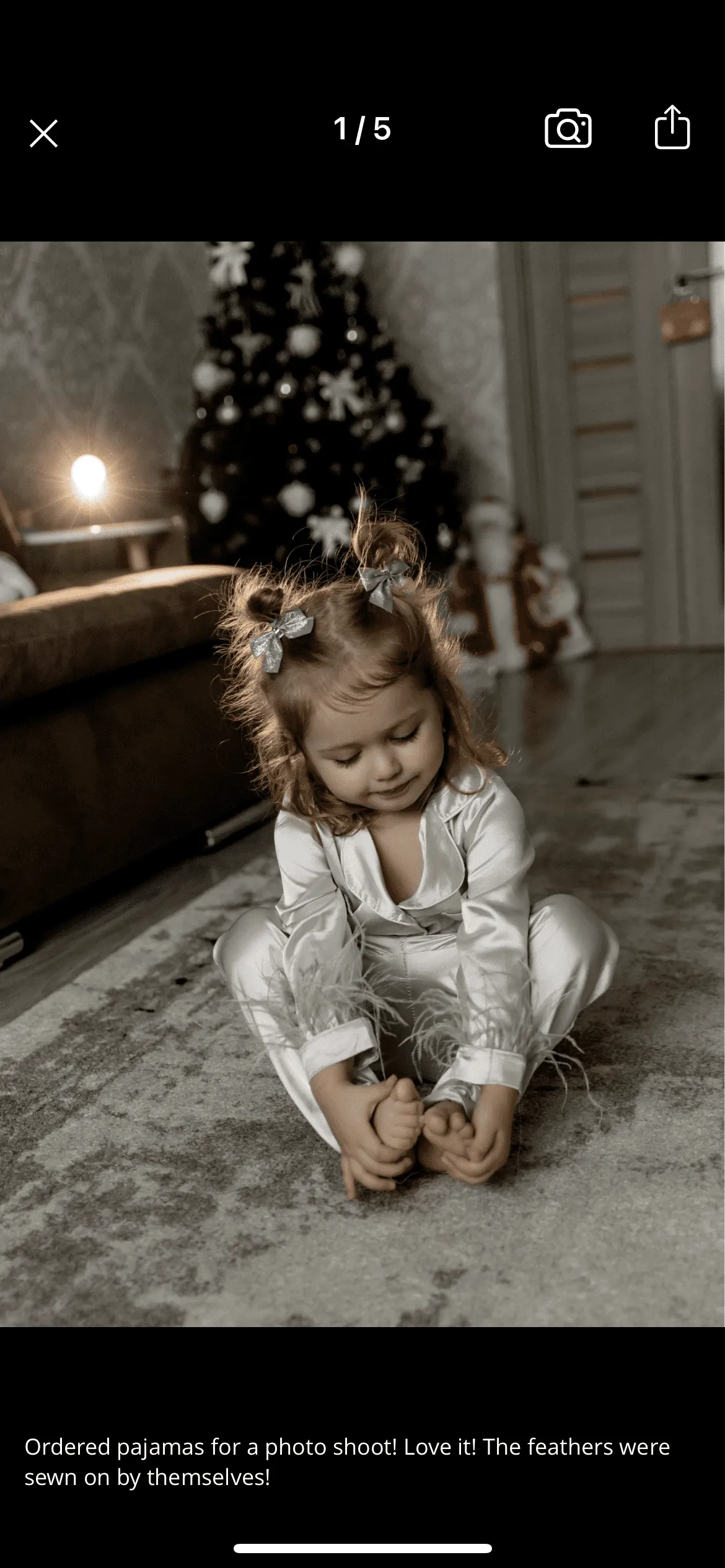 Kids Baby Satin Pyjamas - Champagne