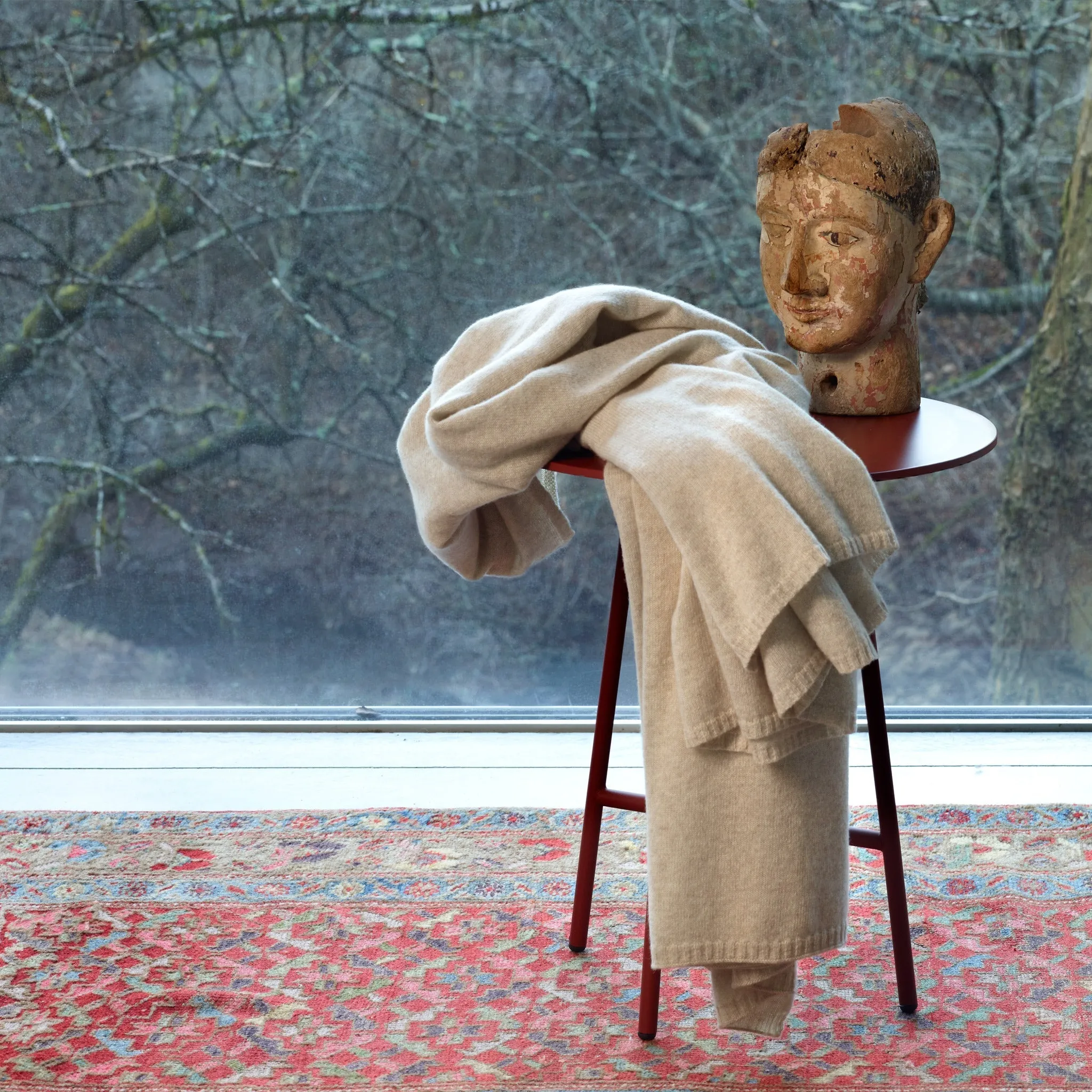 Knitted Cashmere Throw | Amalia Home Lúcia