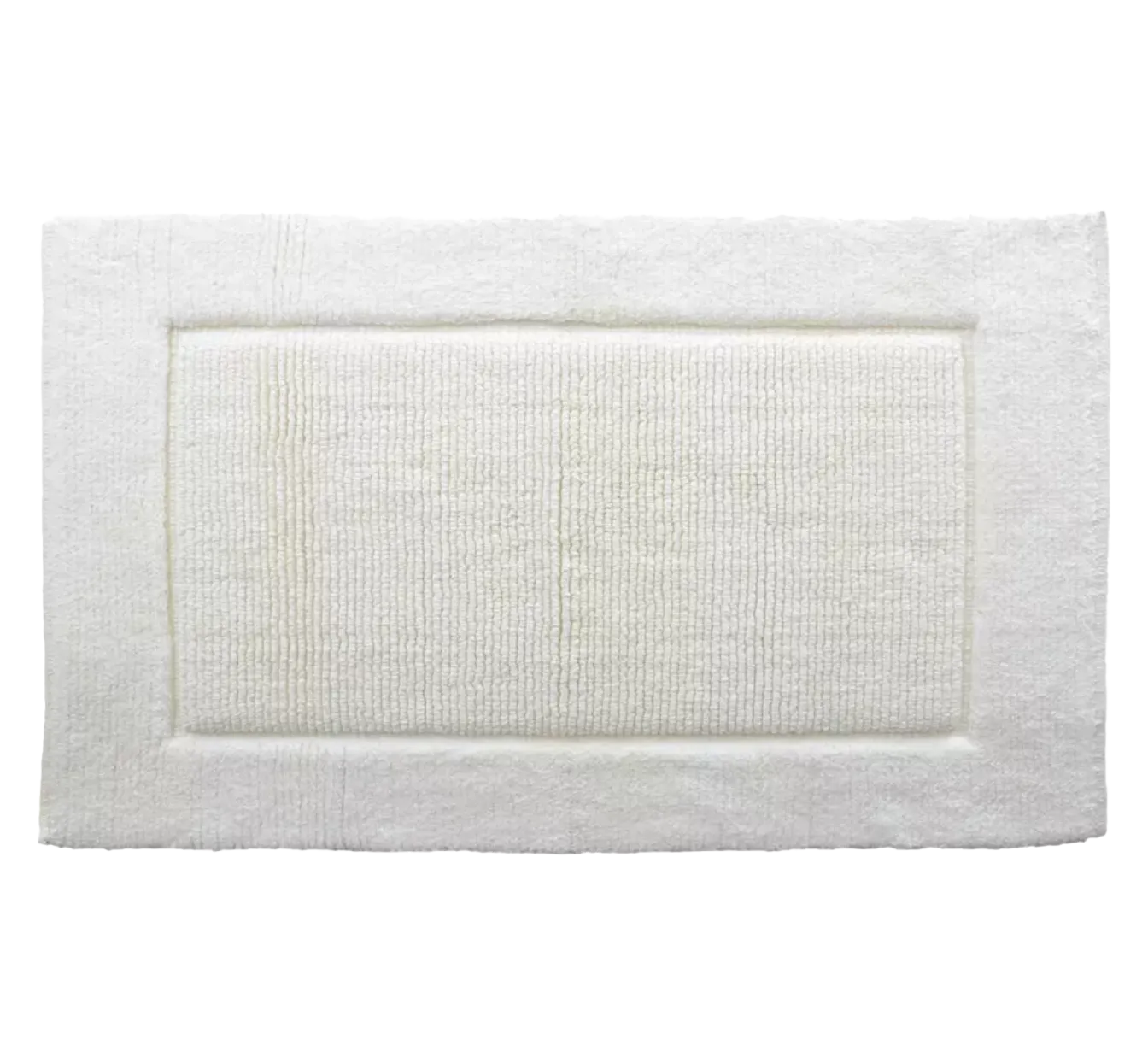 Moda Prima Super-Soft Cotton Bath Mat - 21" x 34" – Cream