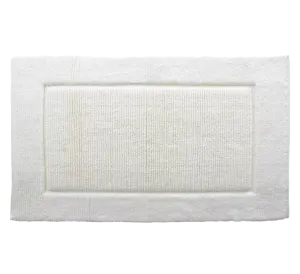 Moda Prima Super-Soft Cotton Bath Mat - 21" x 34" – Cream