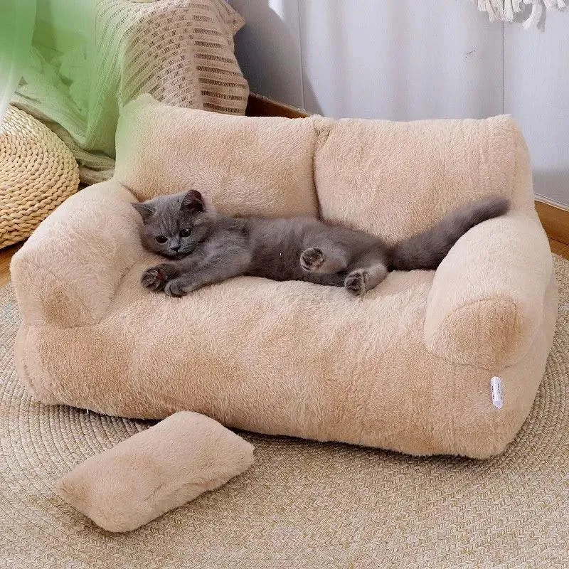 Pamper Your Purr-fect Friend with Our Cozy Luxury Cat Bed Sofa