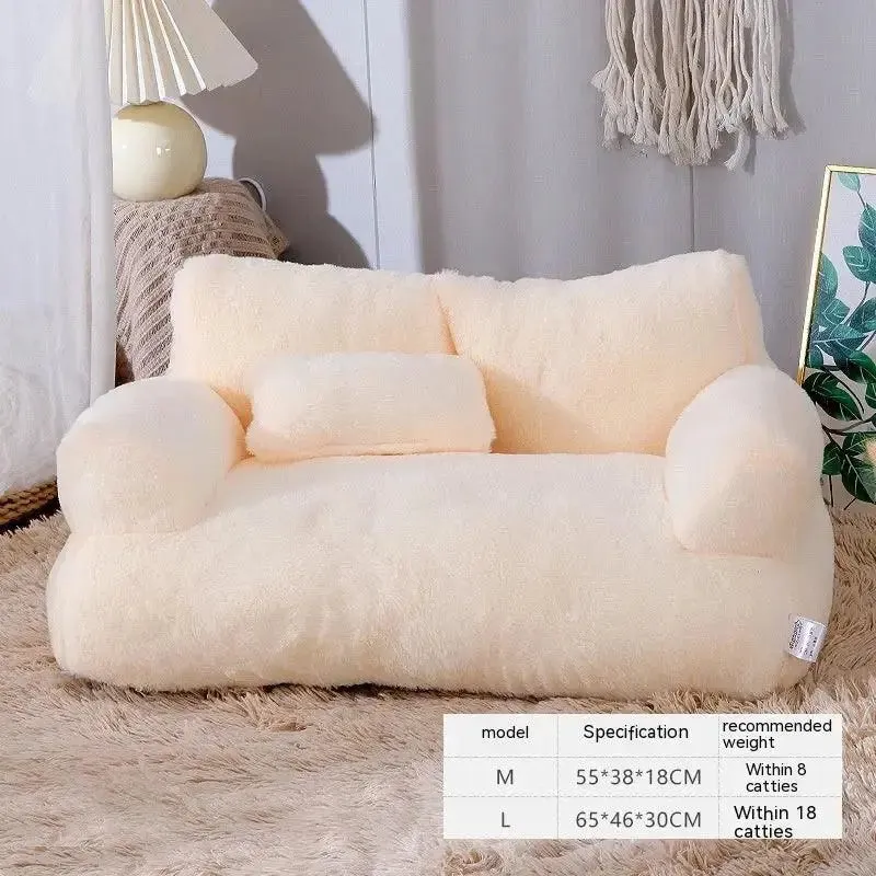 Pamper Your Purr-fect Friend with Our Cozy Luxury Cat Bed Sofa