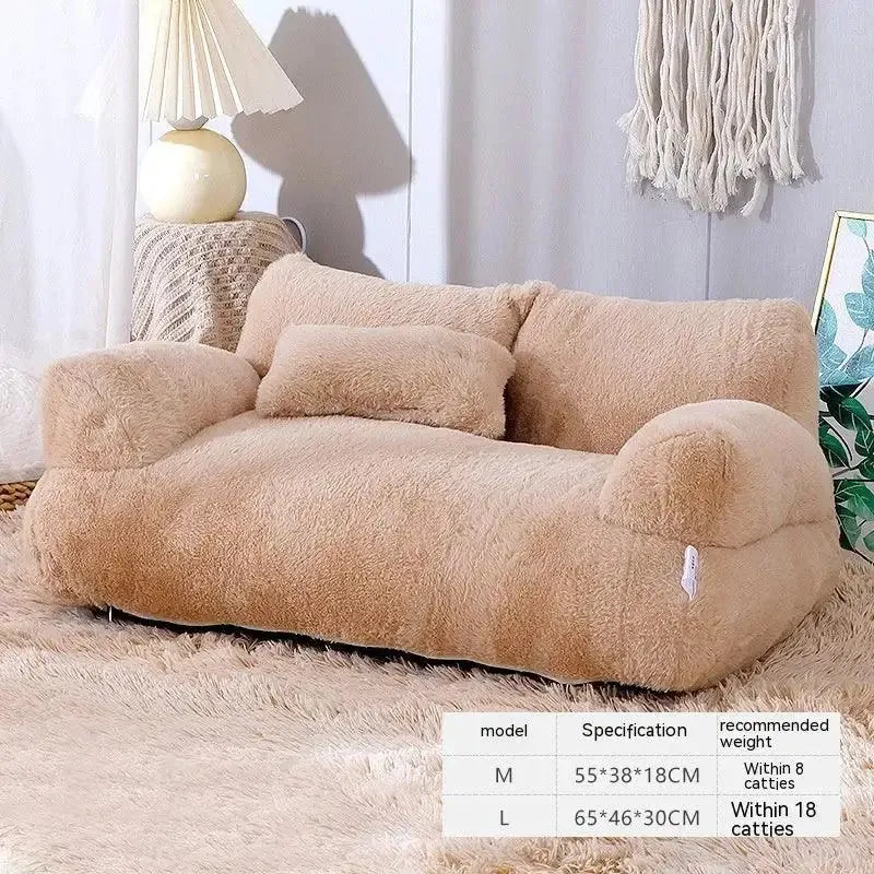 Pamper Your Purr-fect Friend with Our Cozy Luxury Cat Bed Sofa