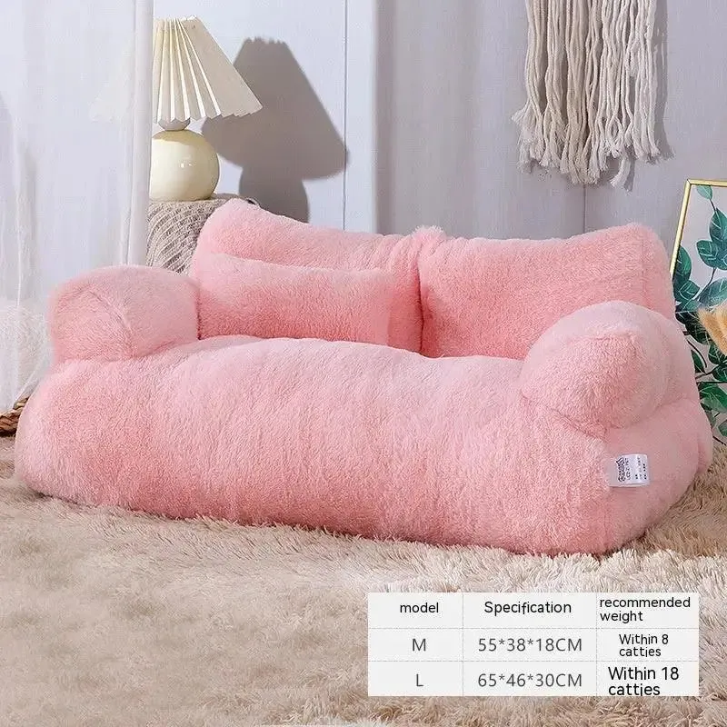 Pamper Your Purr-fect Friend with Our Cozy Luxury Cat Bed Sofa